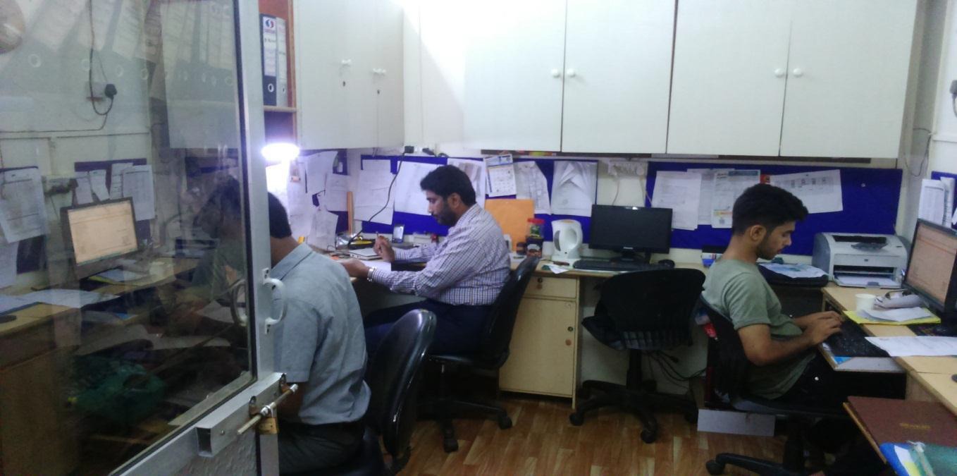 Workshop interior